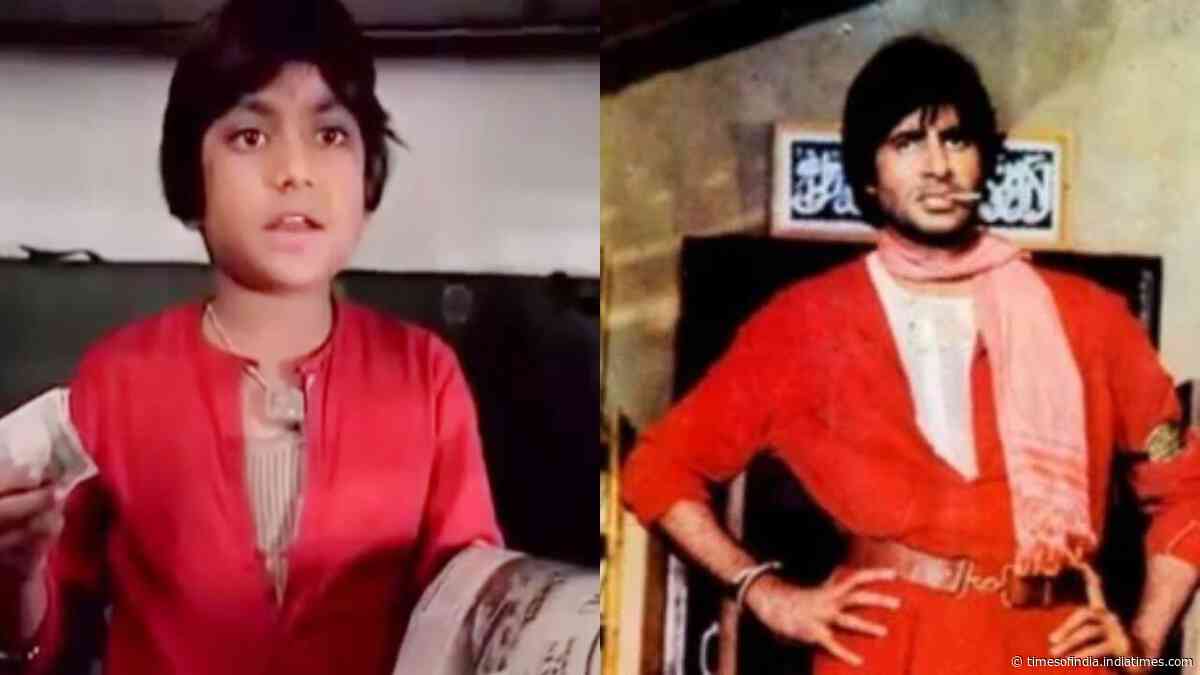 Called 'junior Amitabh Bachchan', child artist Master Ravi was paid Rs 3500 per day