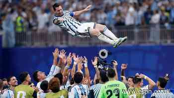 Messi's Argentina career: the stats, records and how he compares to Ronaldo