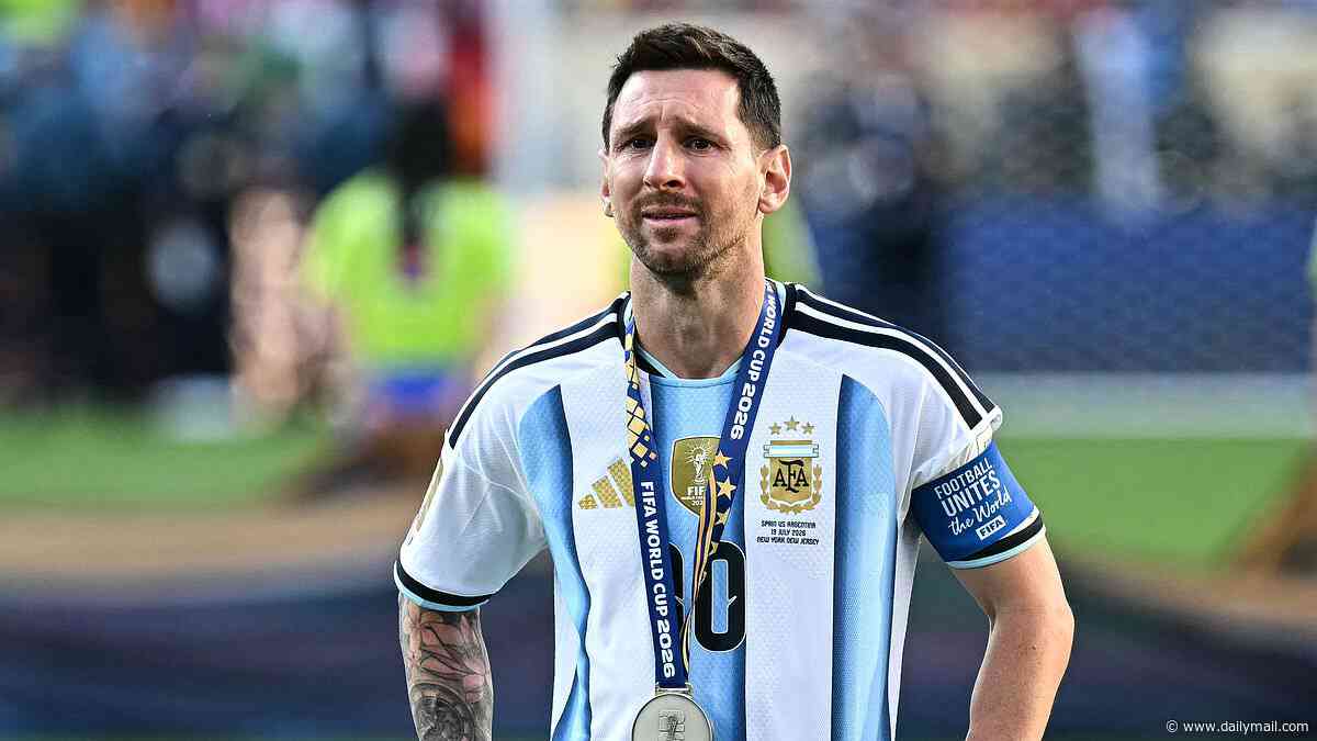 Lionel Messi retires from Argentina duty: 39-year-old bows out after defeat in World Cup final by Spain - just a few weeks after his father passed away