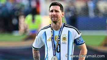 Lionel Messi retires from Argentina duty: 39-year-old bows out after defeat in World Cup final by Spain - just a few weeks after his father passed away