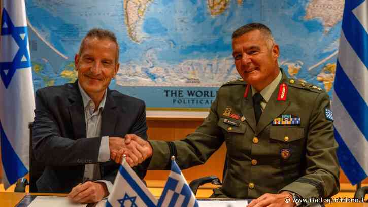 Difesa militare,  lo “Scudo di Achille” di Atene si chiama Israele
