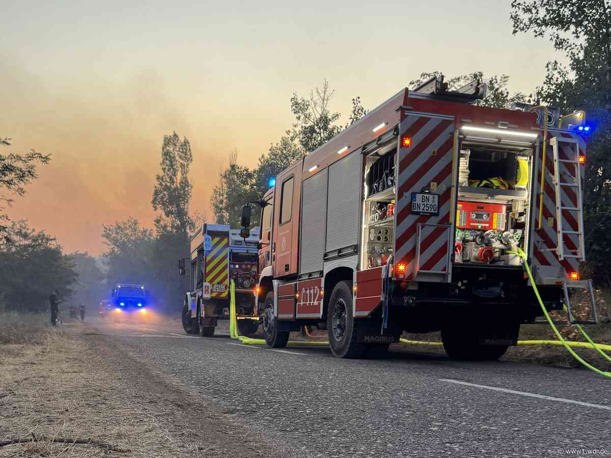 NRW-Feuerwehr nach Waldbrandhilfe aus Serbien zurück