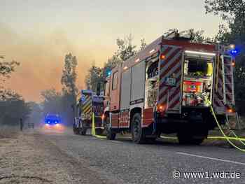 NRW-Feuerwehr nach Waldbrandhilfe aus Serbien zurück
