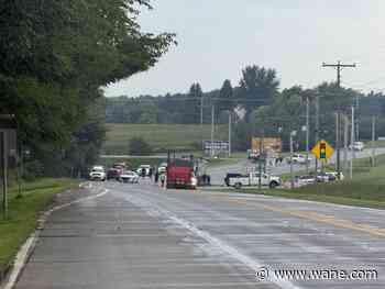 Fatal crash shuts down US 33 in front of West Noble High School