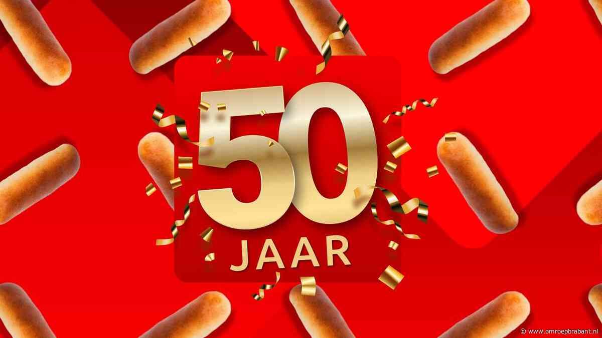 Wie jarig is trakteert: hier deelt Omroep Brabant worstenbroodjes uit
