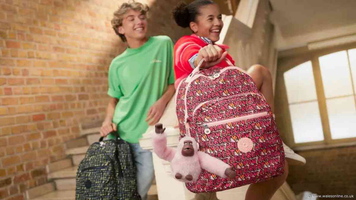 'Best backpack ever made' from Kipling used through 'school, university and work'