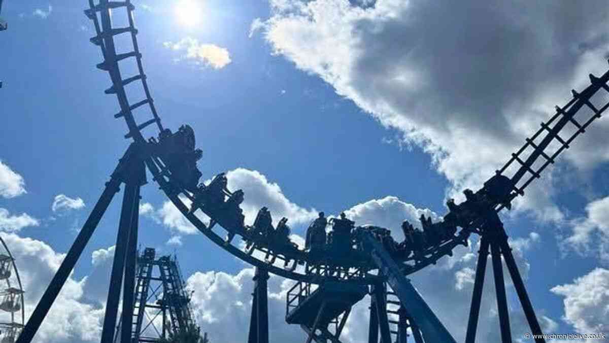 Bank Holiday chaos as rollercoaster breaks down leaving riders stuck 50ft in air