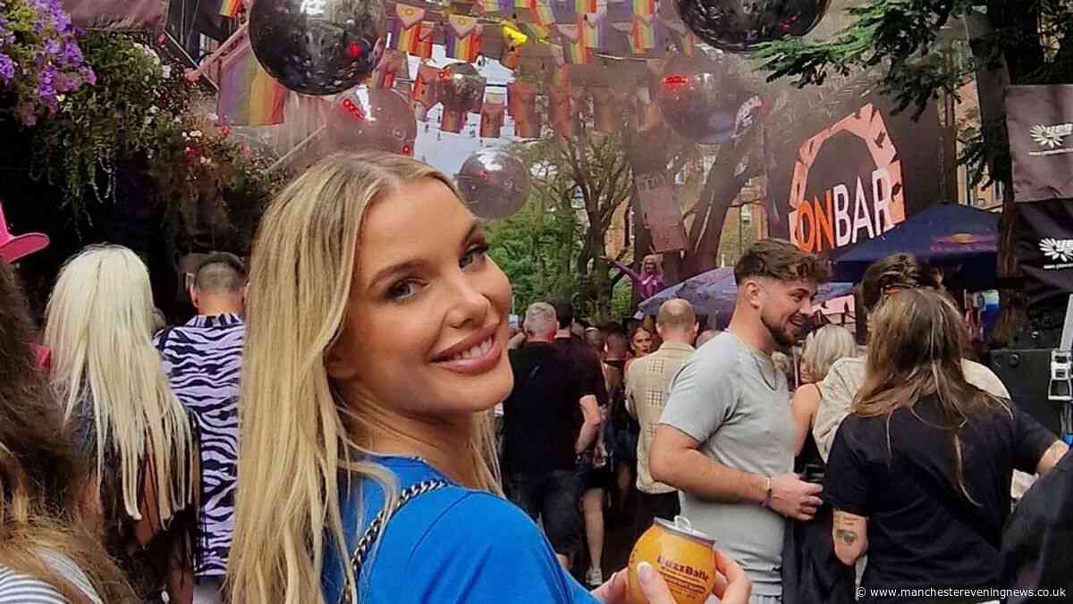 Helen Flanagan stuns at Manchester Village Pride in cheeky outfit as she shares love for LGBTQ+ community