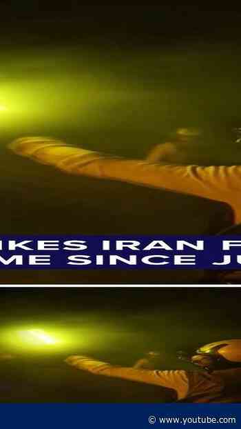 U.S. strikes Iran for first time since July
