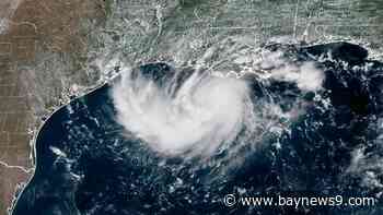 Tropical Depression #5 forms in the Gulf