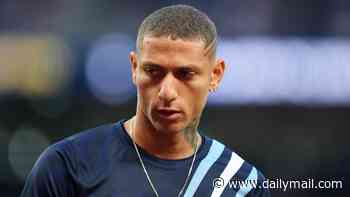Richarlison insists he won't allow 'other people' to decide his future as he posts angry statement on social media amid Everton and Tottenham transfer saga
