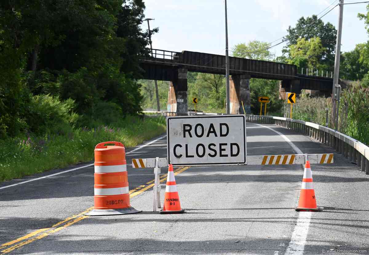 State Route 9J in Stuyvesant remains closed a month after historic flooding