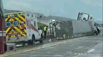 Traffic delay on I-40 west near Gallup