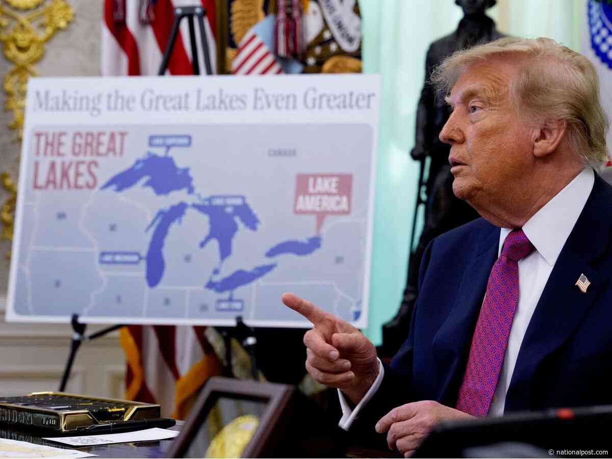 Trump has 'reached out' to Apple about renaming Lake Ontario on its maps