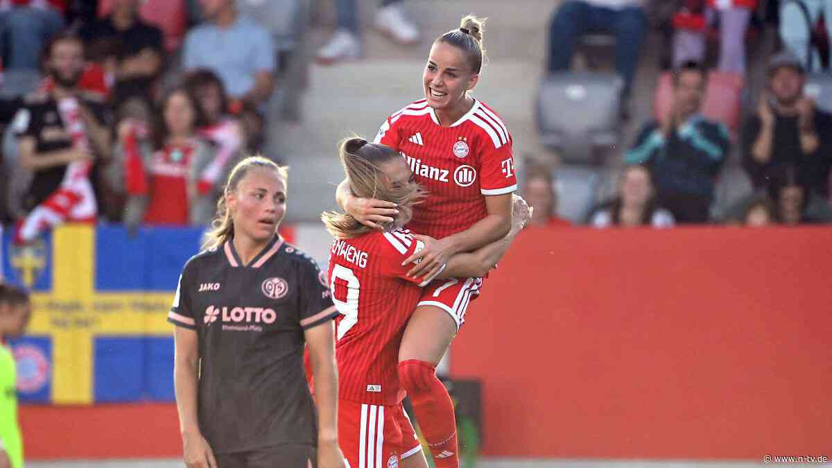 Gwinn trifft direkt: FC Bayern feiert Rekordsieg und Doppel-Comeback