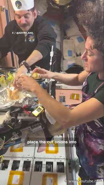 How astronauts cook in space
