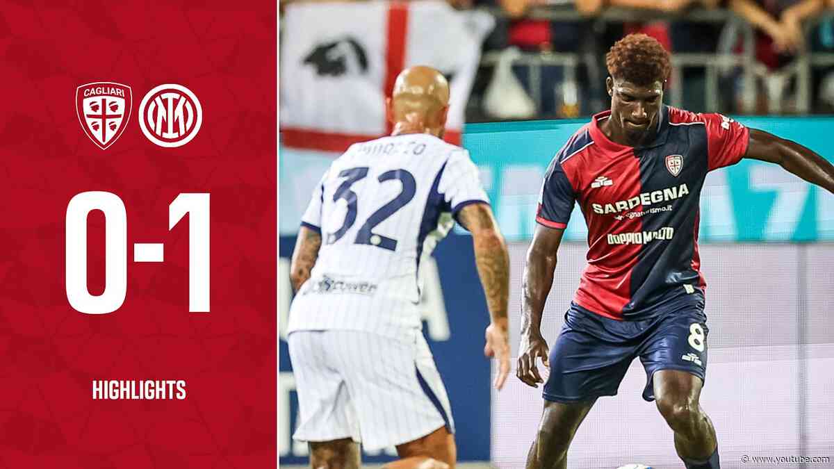 HIGHLIGHTS | Cagliari-Inter 0-1 | SERIE A ENILIVE