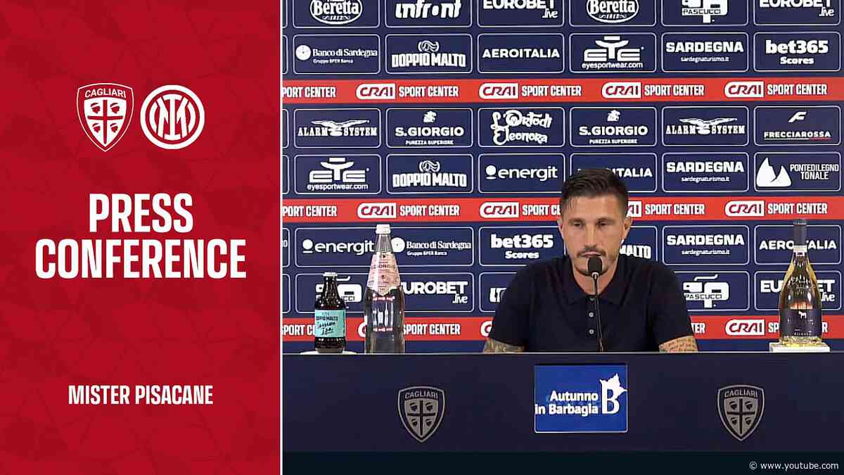 SERIE A ENILIVE |  MISTER PISACANE IN CONFERENZA STAMPA | CAGLIARI - INTER