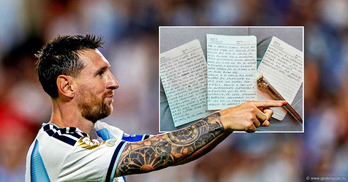Argentinië huilt om Lionel Messi, en dat had hij nooit kunnen denken