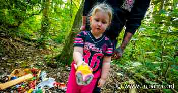 Maud (3) zette trots haar kabouters in het Kabouterbos, maar dagen later zijn ze al kapotgemaakt