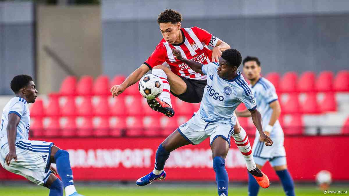 Beloftenteams spelen vijf dagen voor Eredivisie-topper tussen Ajax en PSV gelijk