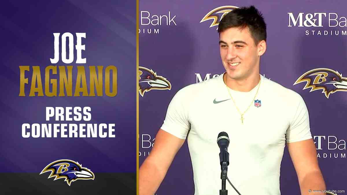 Joe Fagnano on Learning From Lamar Jackson, Preseason Game Vs. Commanders | Baltimore Ravens