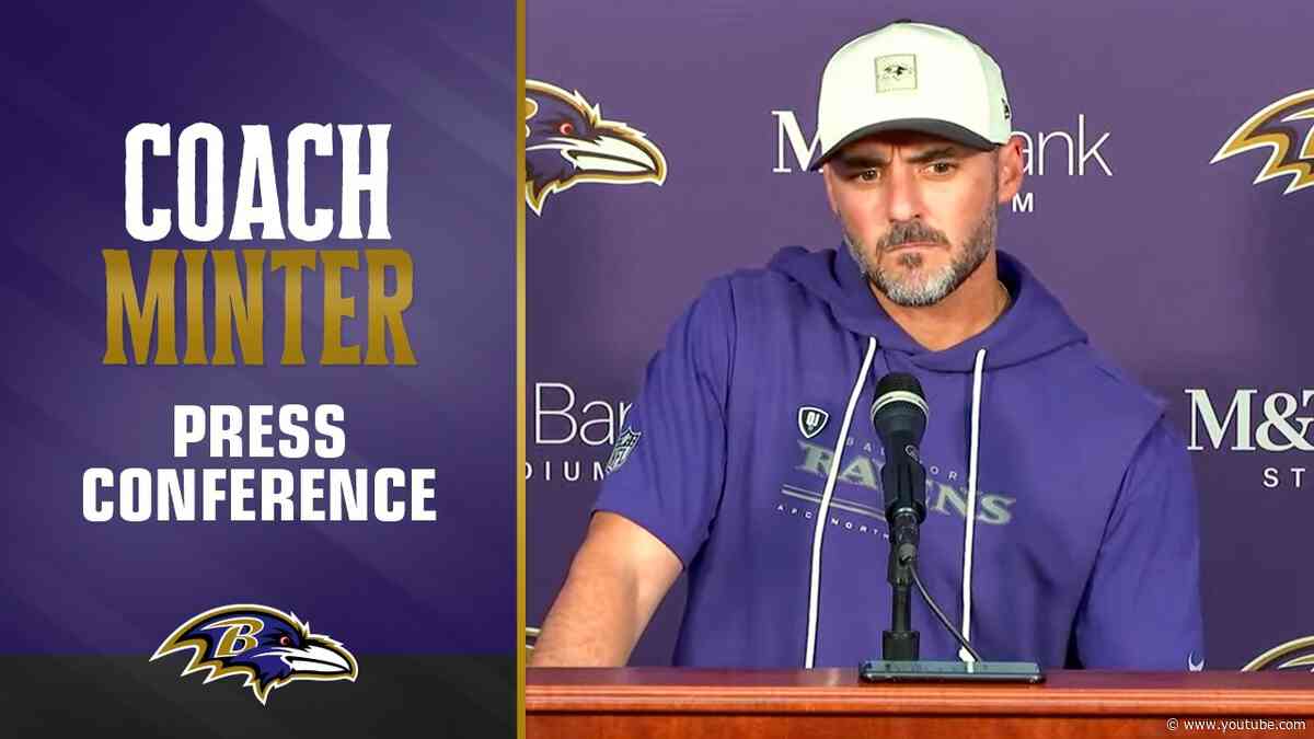 Head Coach Jesse Minter On the Preseason Finale vs. Commanders and Looming Roster Decisions