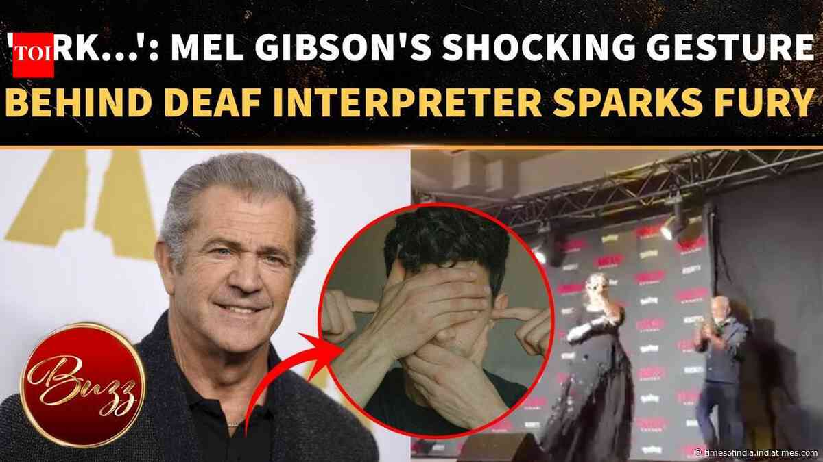 Mel Gibson Sparks ‘DISGUSTING’ Backlash After Onstage Moment With Deaf Interpreter | WATCH