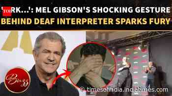 Mel Gibson Sparks ‘DISGUSTING’ Backlash After Onstage Moment With Deaf Interpreter | WATCH
