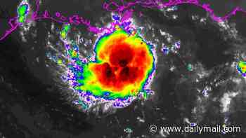 Tropical storm warnings issued along US coast with landfall TOMORROW