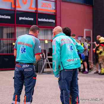 Twee gewonden bij brand in bedrijfspand in Oldenzaal