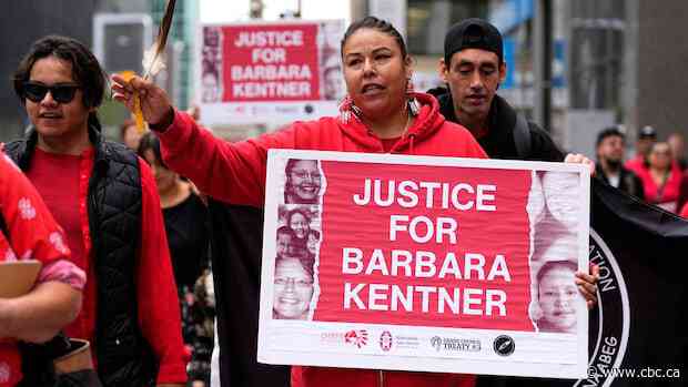 Barbara Kentner's family, First Nation leaders protest man's parole, called 'miscarriage of justice'