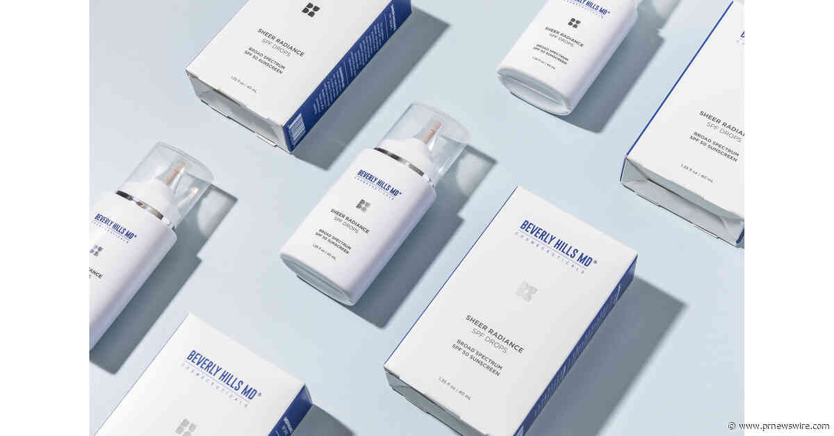 Beverly Hills MD Launches Sheer Radiance SPF Drops: A Mineral-Based SPF 50 Serum That Fights Dark Spots, Uneven Tone, and Fine Lines