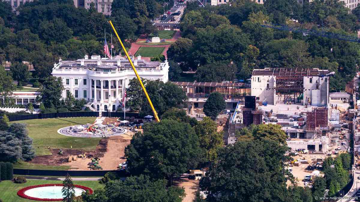 Amerikaans hooggerechtshof staat bouw balzaal Witte Huis vooralsnog toe