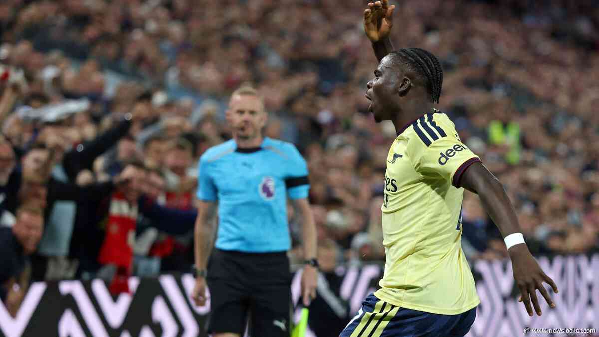 Titelverdediger Arsenal moeizaam langs Aston Villa van Ian Maatsen