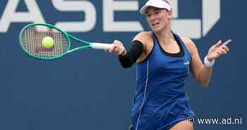 Anouk Koevermans bij debuut op US Open meteen onderuit in eerste ronde