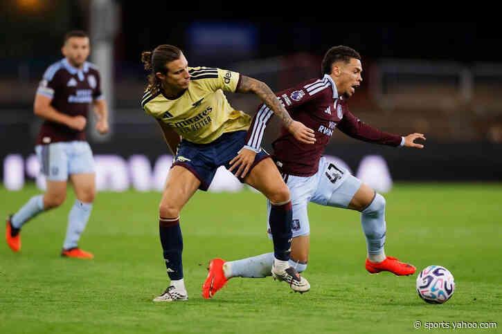 How Riccardo Calafiori provided Arsenal’s spark in statement win at Aston Villa