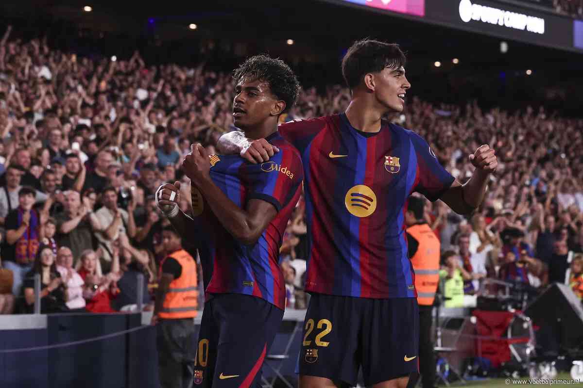 FC Barcelona schrikt van brutaal Rayo, Raphinha en Lamal redden avond in Camp Nou