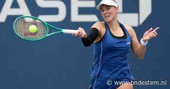 Anouk Koevermans bij debuut op US Open meteen onderuit in eerste ronde