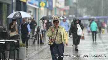 Yorkshire among 46 UK areas facing major downpours on Wednesday - full list