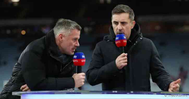 Gary Neville and Jamie Carragher single out ‘outstanding’ Arsenal star after Aston Villa win