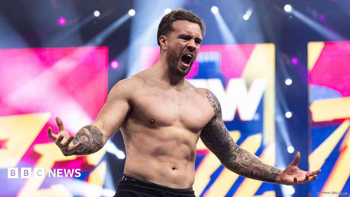 The 'aerial assassin' who overcame a serious injury to reach his wrestling dream