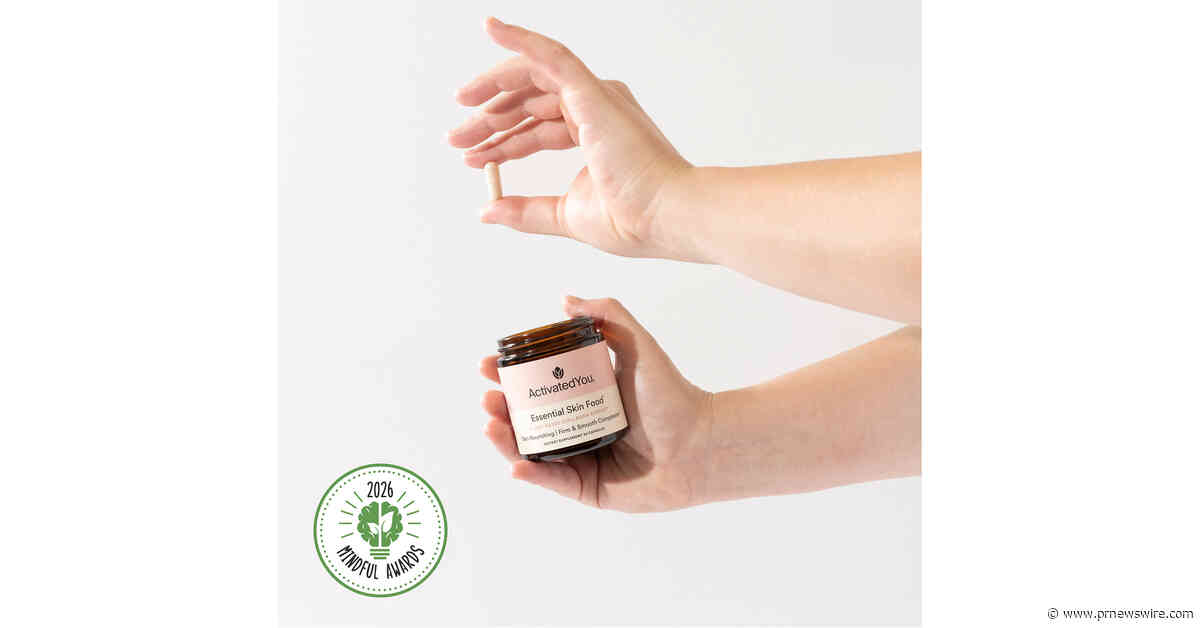 ActivatedYou's Essential Skin Food Wins Collagen Product of the Year at the 2026 Mindful Awards