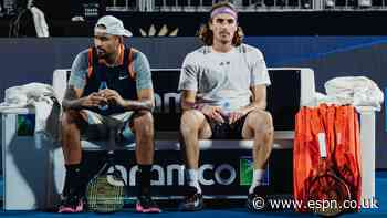 Tsitsipas says Kyrgios' cocaine ban was 'expected'