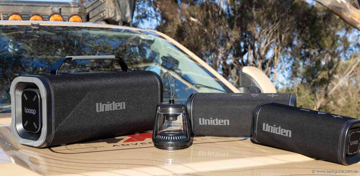 Uniden releases LOOOP family of rugged portable Bluetooth speakers with dynamic lighting