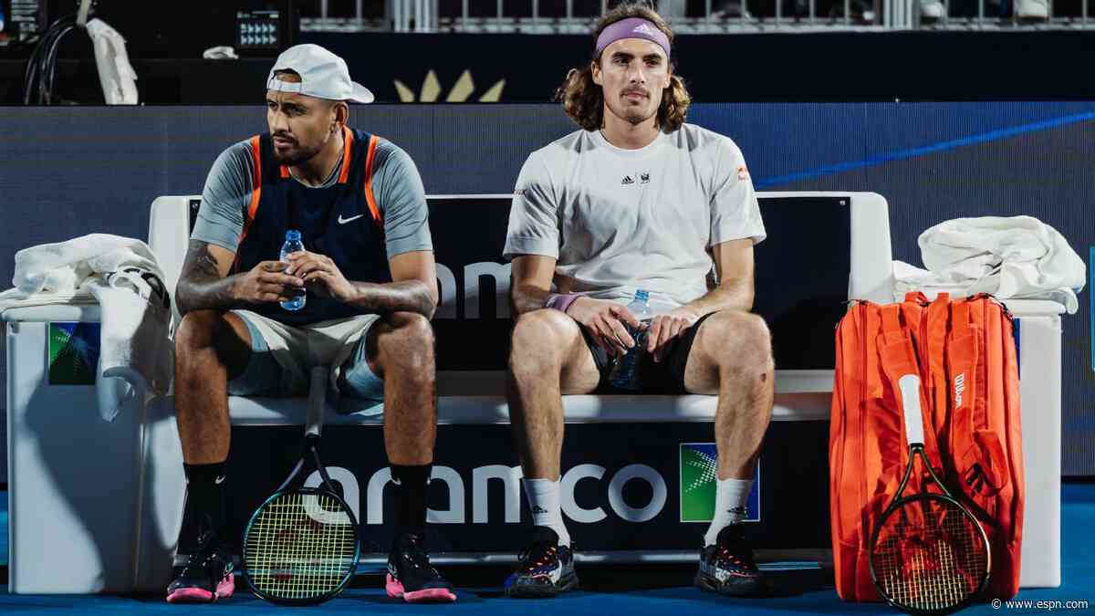 Tsitsipas says Kyrgios' cocaine ban was 'expected'