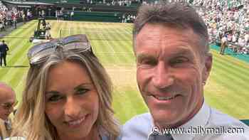 RICHARD EDEN: Love-all! Pat Cash serves an ace with bride-to-be