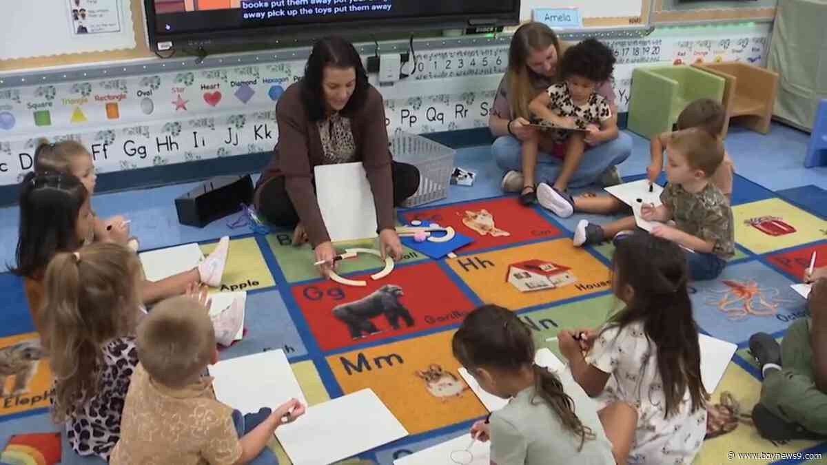 Hillsborough County Schools offers free full-day voluntary prekindergarten for 1st time