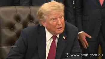Trump rebukes reporter over nuclear weapons