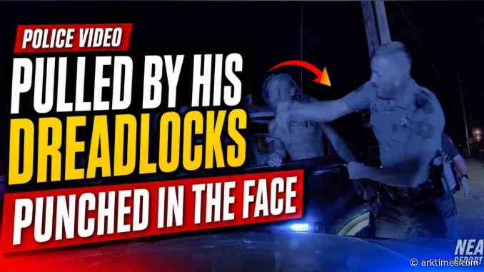 Video shows Arkansas State Police trooper slugging another young Black person in the face
